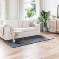 Vidaxl nep konijnenbont tapijt olite antraciet 80 x 200 cm polyester