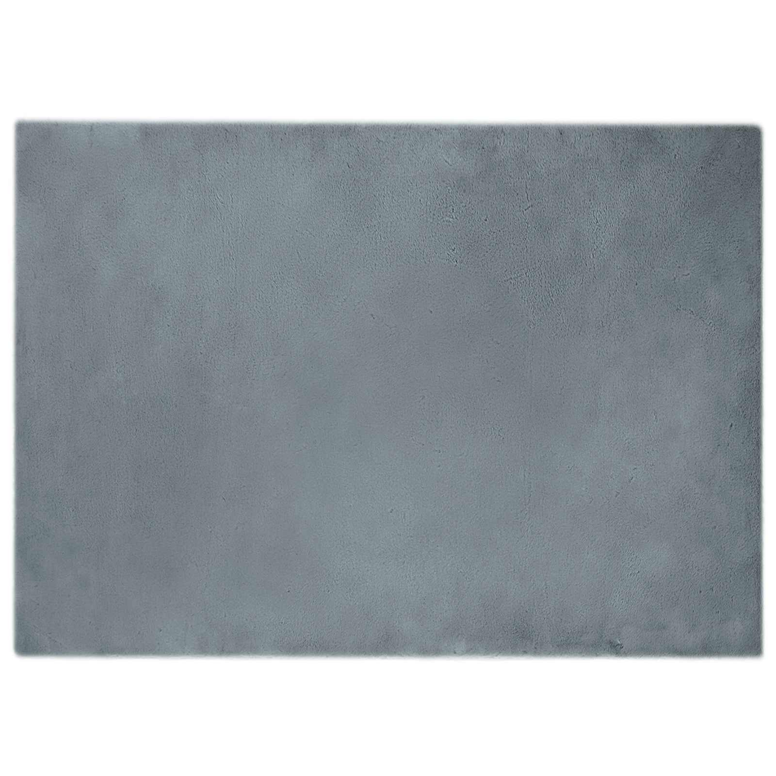Vidaxl nep konijnenbont tapijt olite antraciet 200 x 280 cm polyester