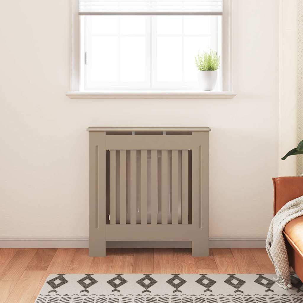 Vidaxl radiatorafdekking bruin 78 x 19 x 81,5cm bewerkt hout