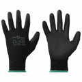Vidaxl werkhandschoenen 24 pcs zwart 11 xxl polyester