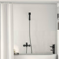 Vidaxl doucheset zwart g 1 2 inch