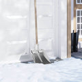Vidaxl schep hoofd zilver 43 x 32,5 cm aluminium