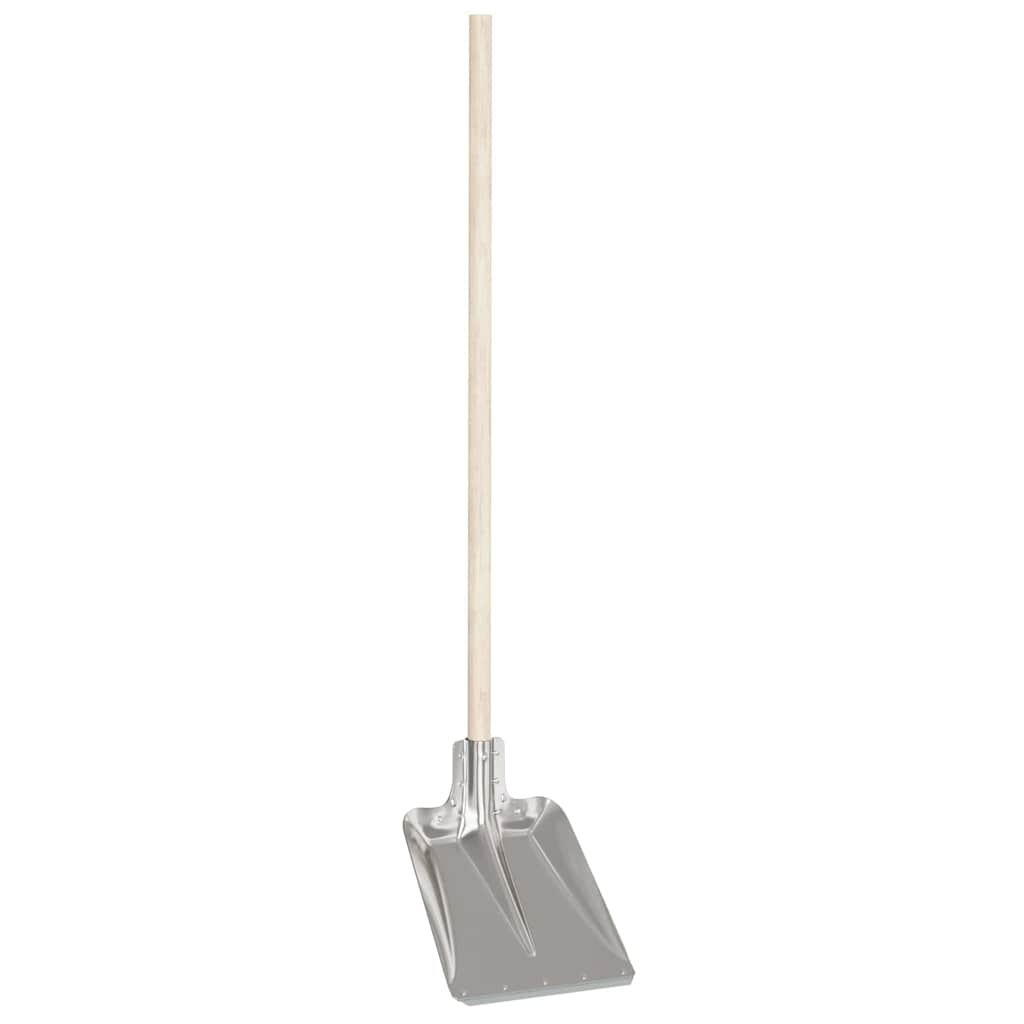 Vidaxl schep hoofd 4 pcs zilver 43 x 32,5 cm aluminium