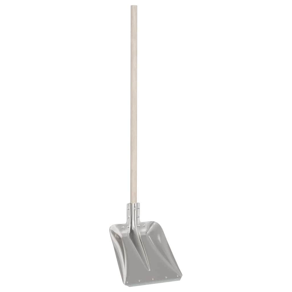 Vidaxl schep hoofd zilver 45 x 38 cm aluminium