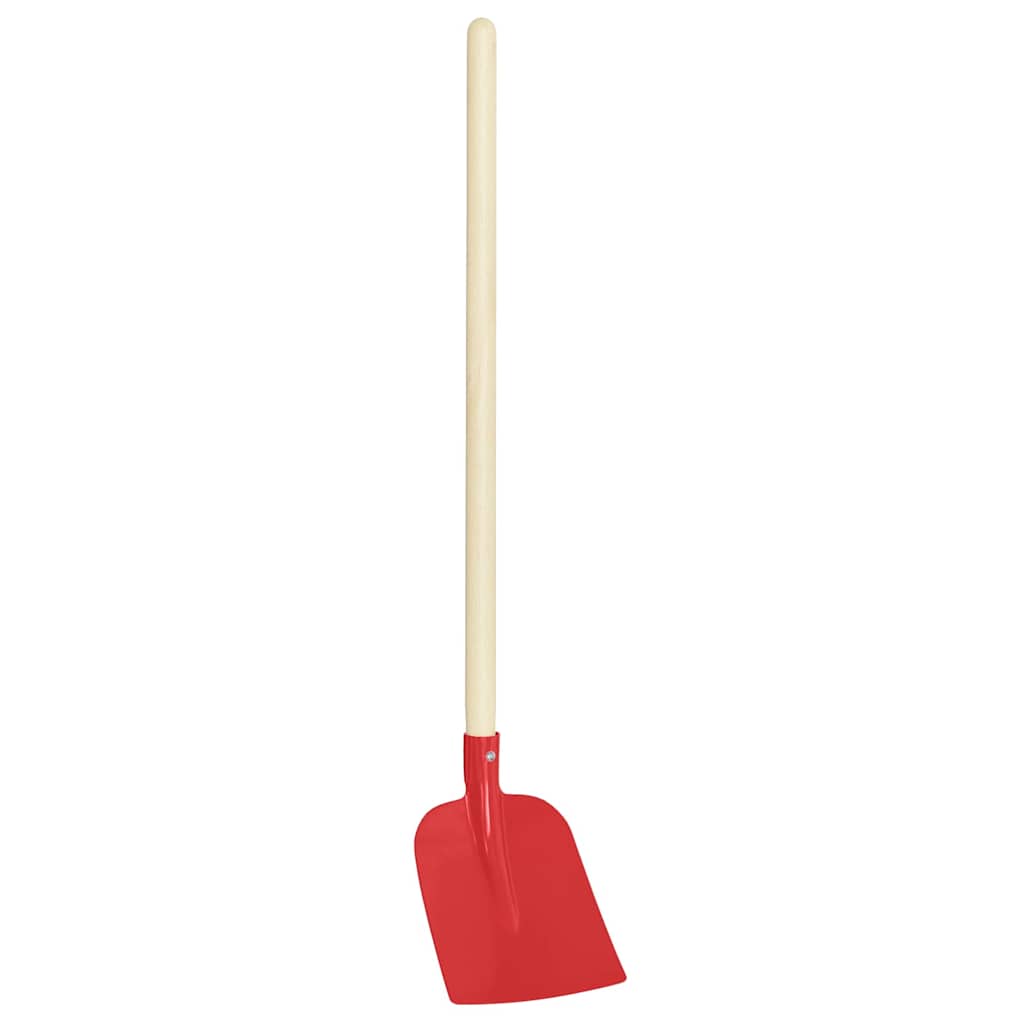 Vidaxl schep hoofd rood 32 x 24,5 cm gepoedercoat staal