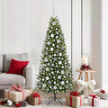 Vidaxl kerstbal set 120 st 300 led's warmwit ø 6 cm