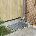 Vidaxl rooster zilver 60 x 40 x 2 cm warmgedipt gegalvaniseerd staal