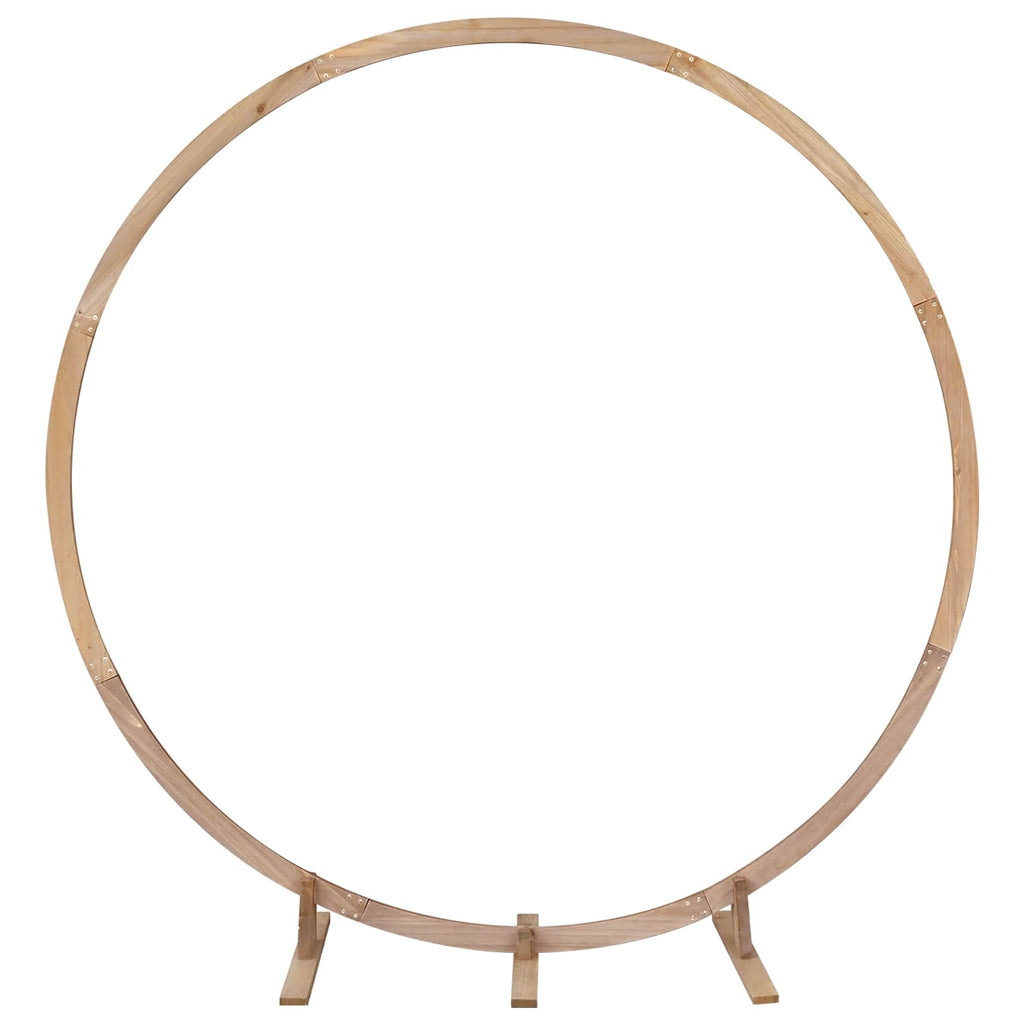 Vidaxl trouwrand licht bruin 224 x 80 x 220 cm massief vurenhout