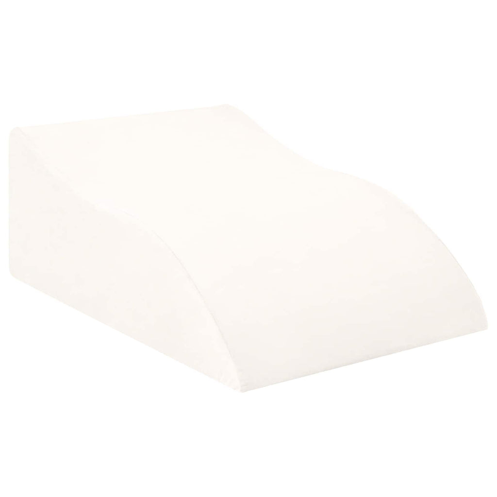 Vidaxl beenkussen wit 68 x 41 x 24 cm