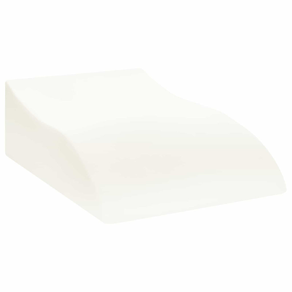 Vidaxl beenkussen grijs 68 x 41 x 21 cm