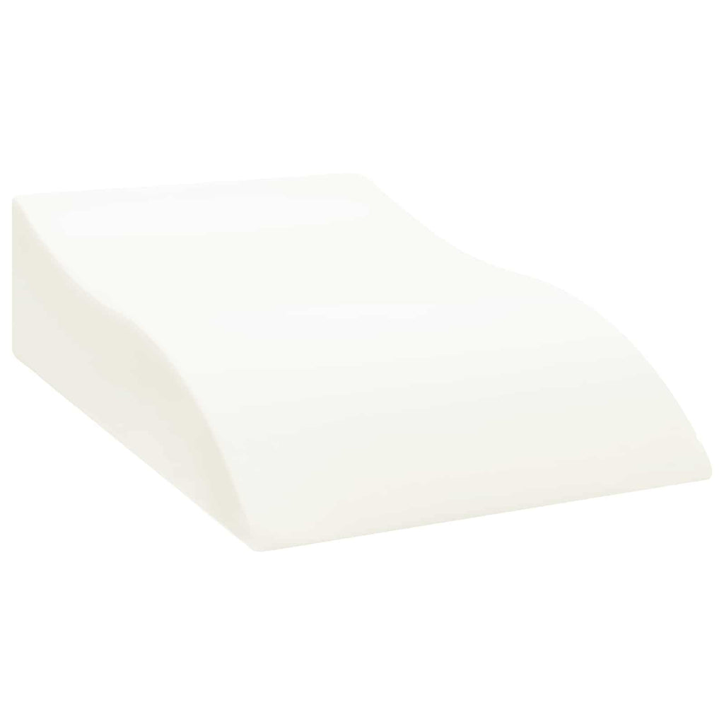 Vidaxl beenkussen grijs 68 x 40 x 18 cm