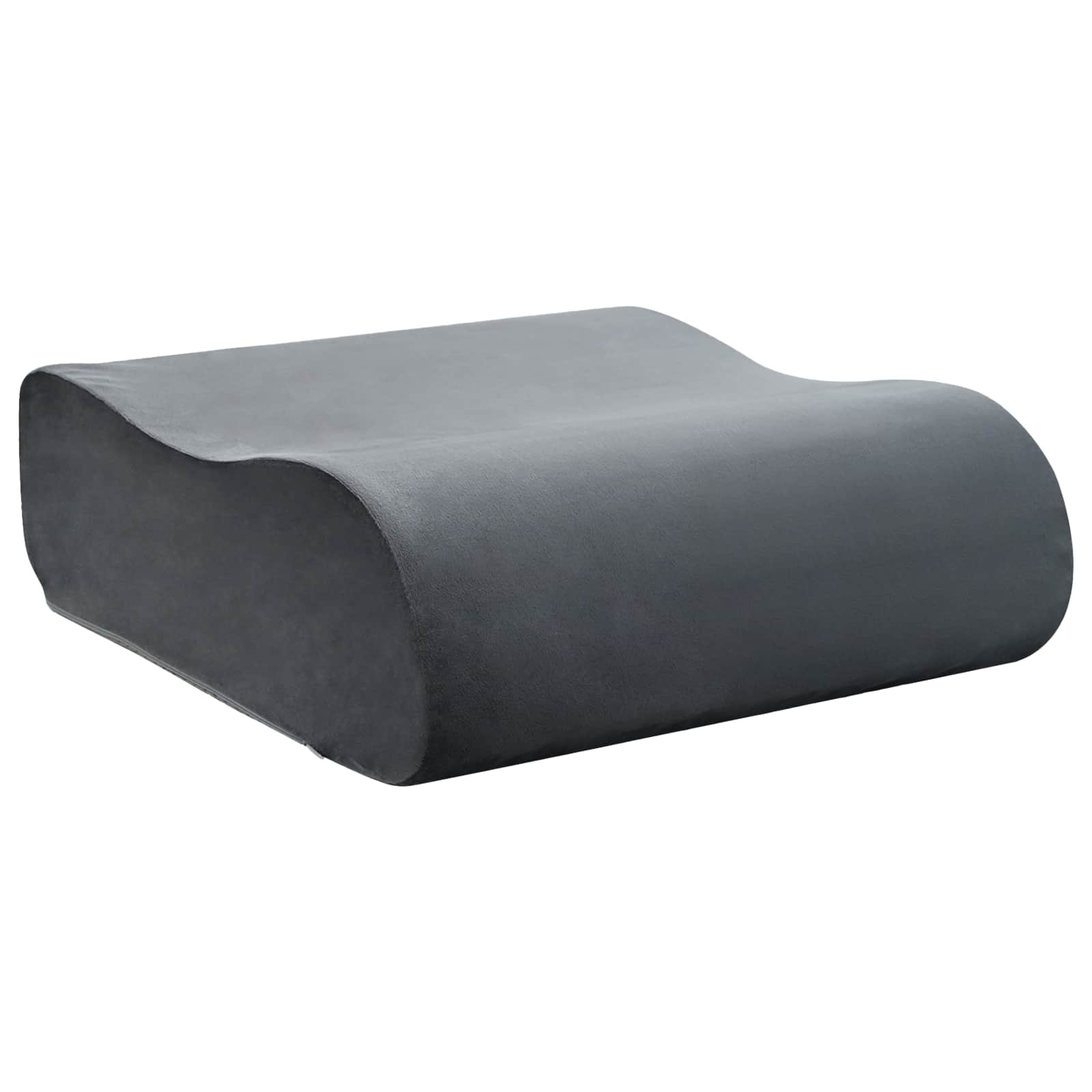 Vidaxl zitkussen effen grijs 40 x 40 x 13 cm