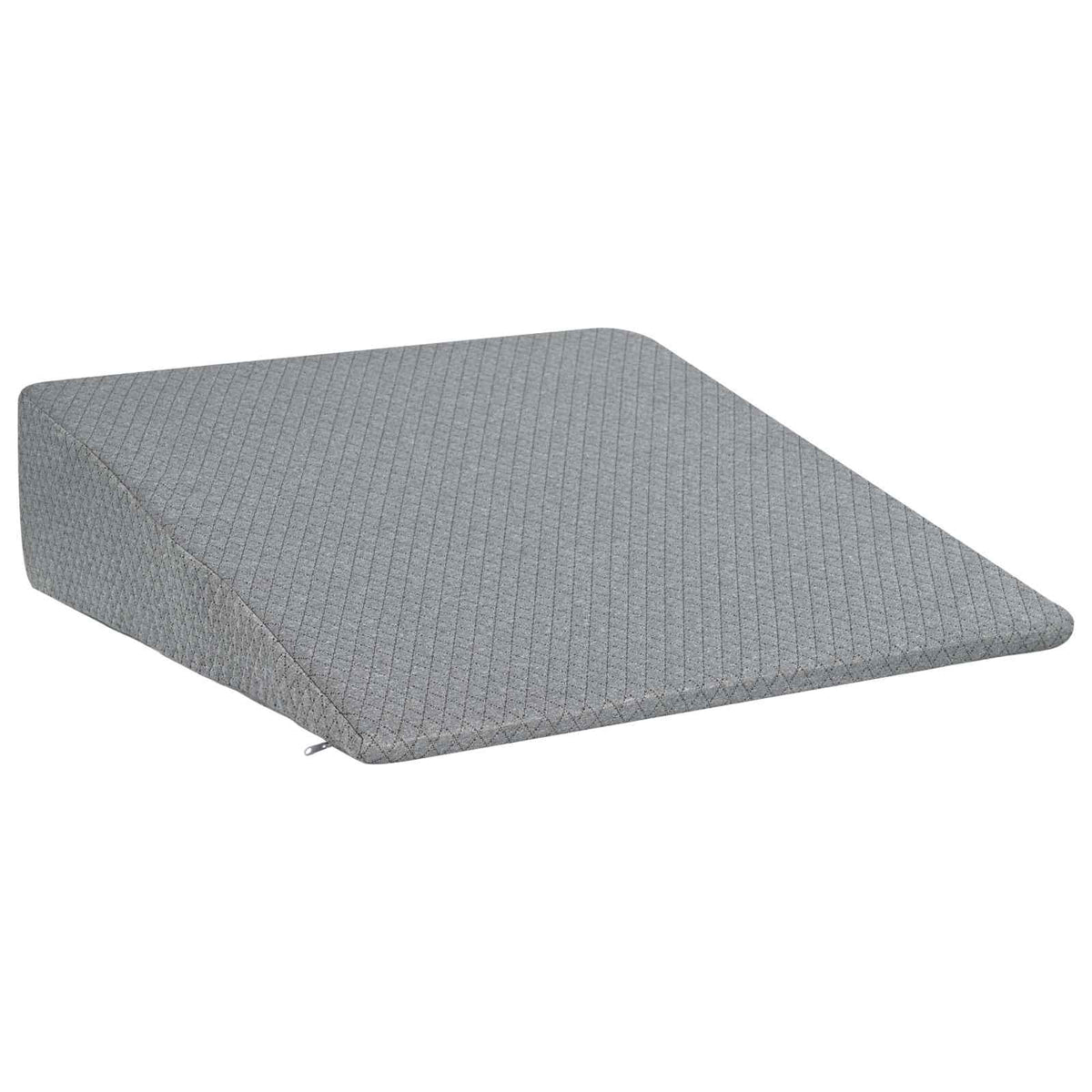 Vidaxl wedge kussen 69 x 64 x 19 cm medium traagschuim grijs
