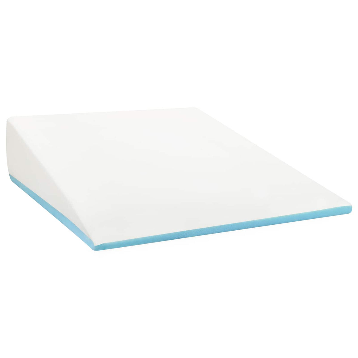 Vidaxl wedge kussen 69 x 64 x 19 cm medium traagschuim grijs