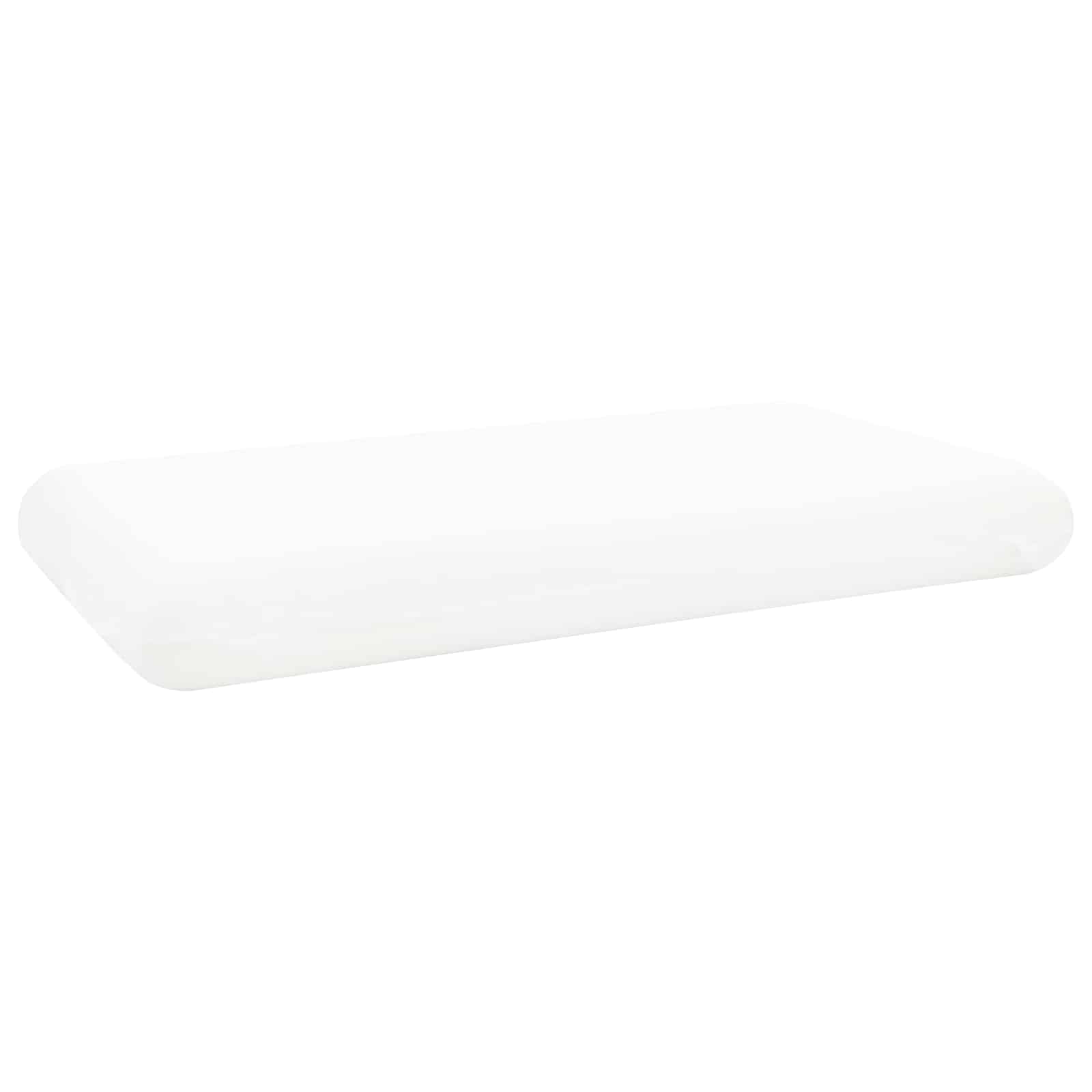 Vidaxl slapen kussen effen wit 70 x 36 x 13 cm