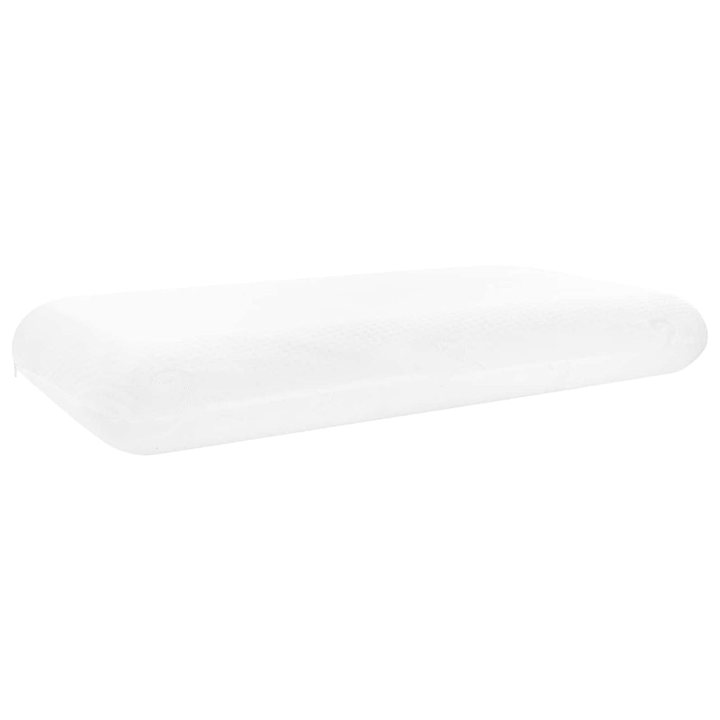 Vidaxl slapen kussen effen wit 74 x 39 x 13 cm