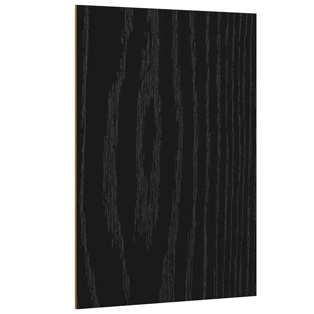 Vidaxl decorpanelen 12 pcs zwart eiken 15 x 21 x 0.27 cm bewerkt hout