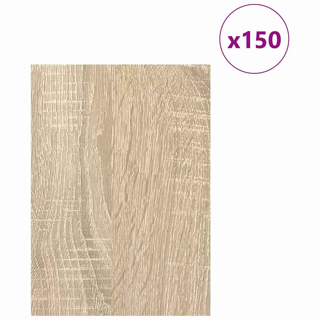Vidaxl decorpanelen 150 pcs sonoma eiken 15 x 21 x 0.27 cm