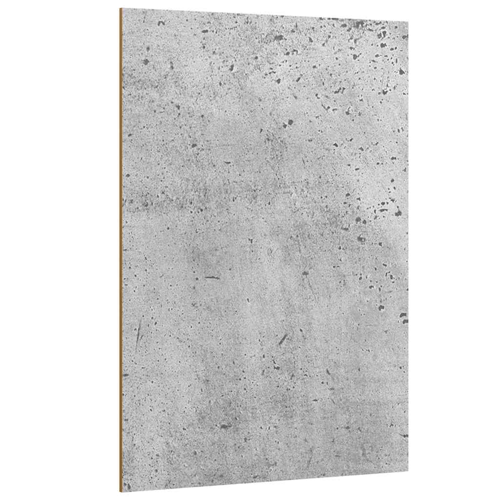 Vidaxl decorpanelen 12 pcs beton grijs 15 x 21 x 0.27 cm bewerkt hout