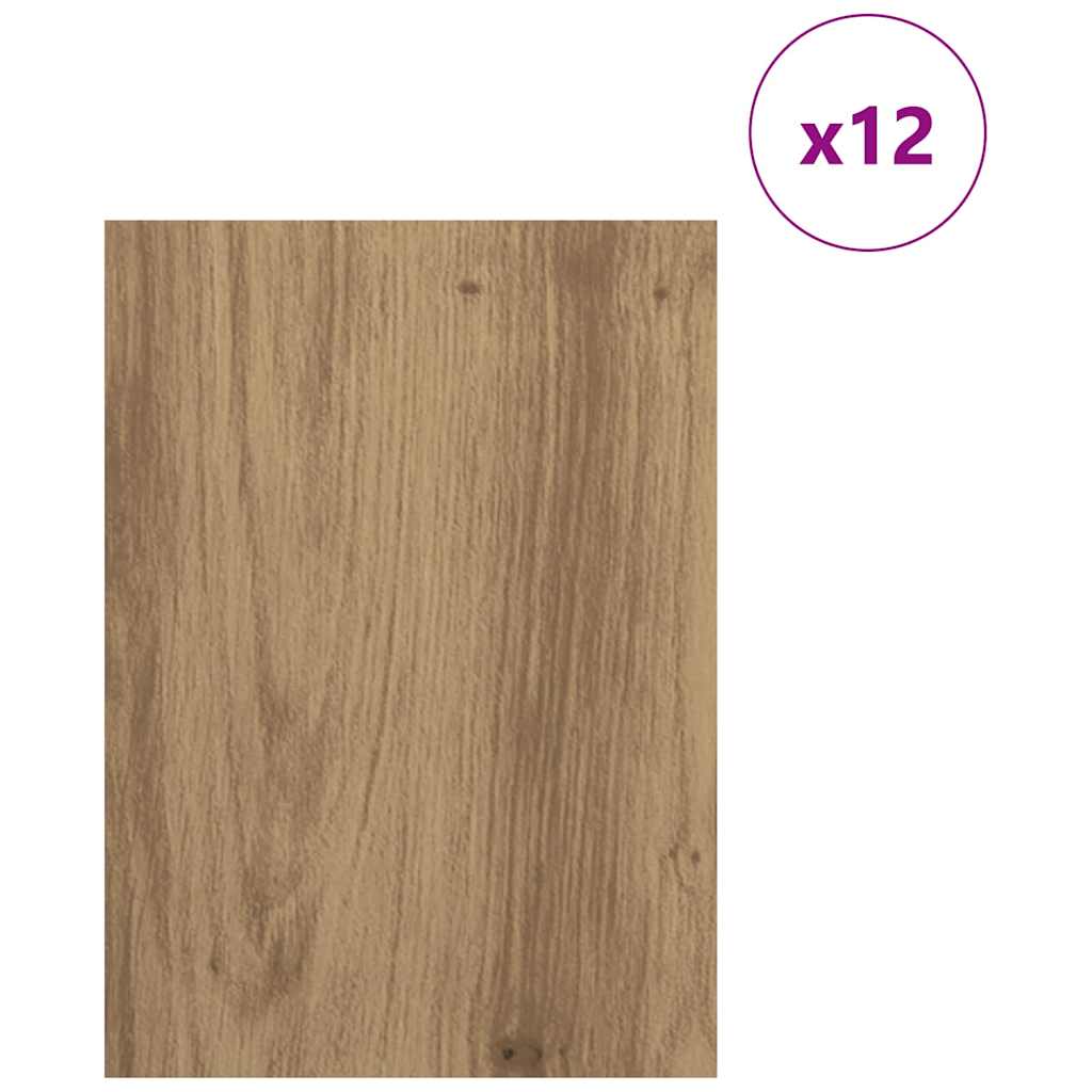 Vidaxl decorpanelen 12 pcs artisan eiken 15 x 21 x 0.27 cm