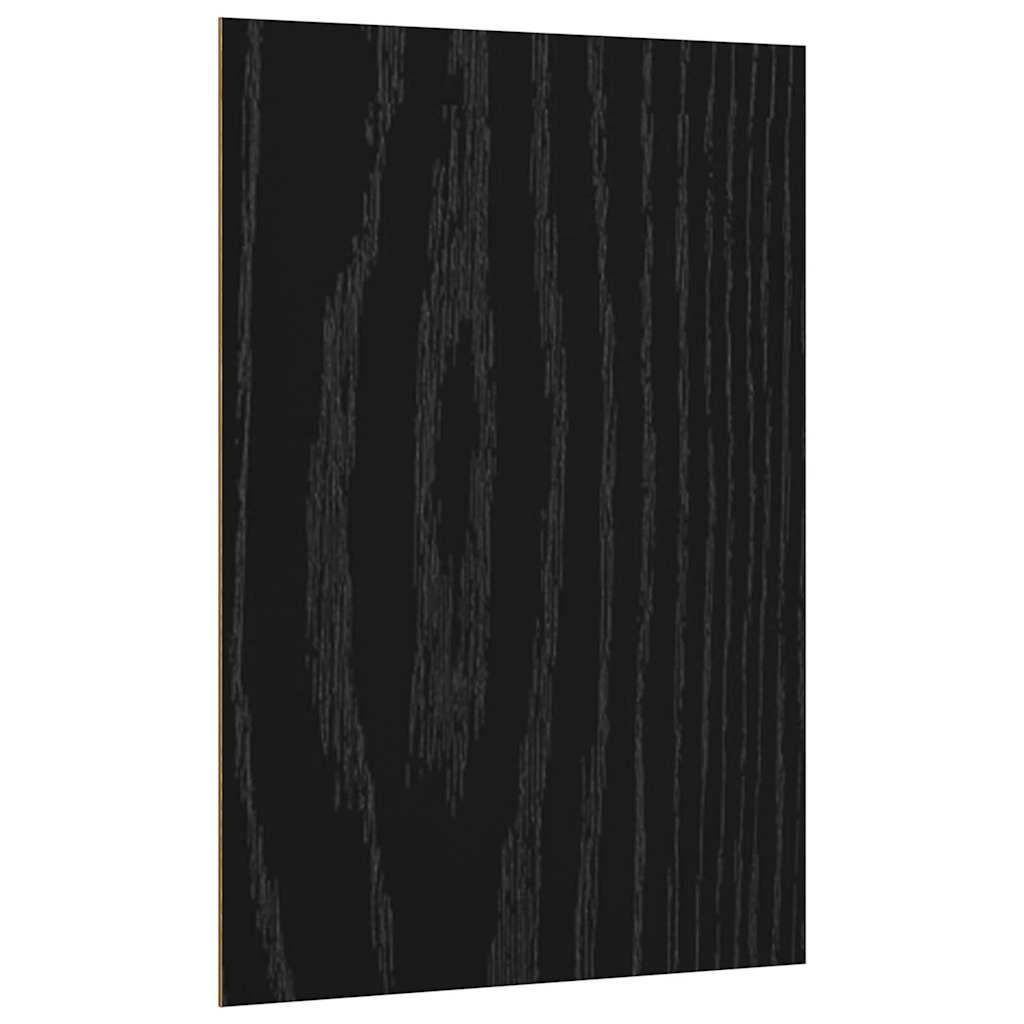 Vidaxl decorpanelen 50 pcs zwart eiken 21 x 30 x 0,27 cm bewerkt hout