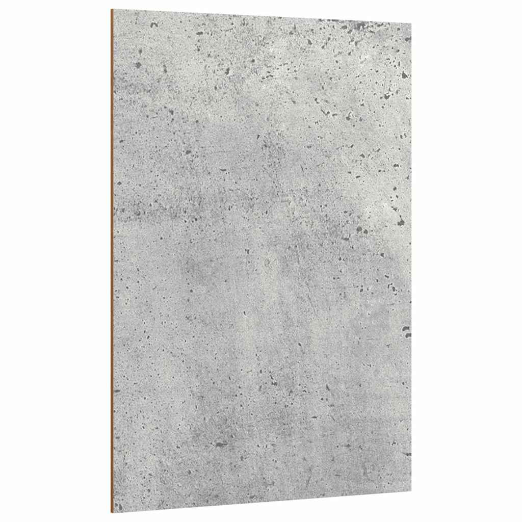 Vidaxl decorpanelen 12 pcs beton grijs 21 x 30 x 0,27 cm bewerkt hout