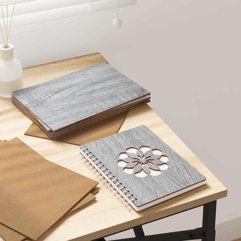 Vidaxl decorpanelen 12 pcs grijs sonoma 21 x 30 x 0,27 cm bewerkt hout