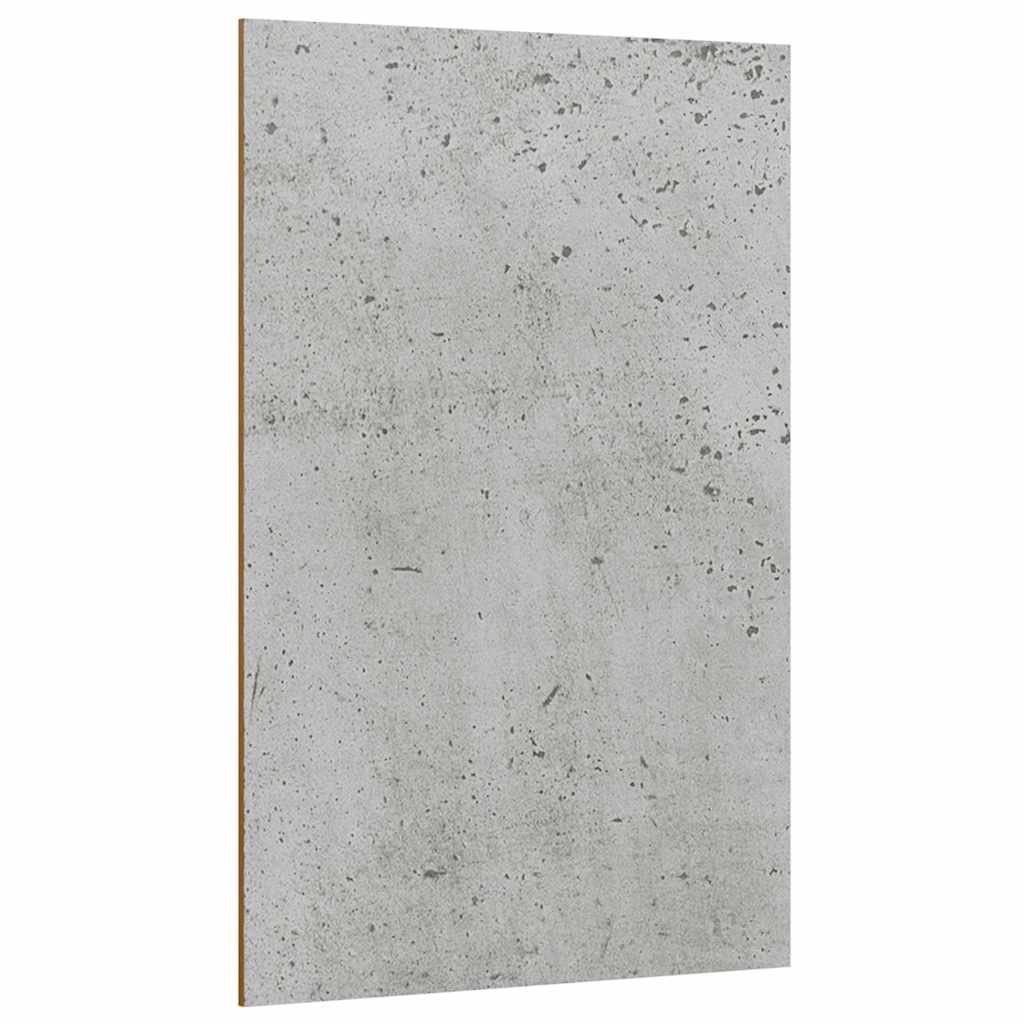 Vidaxl decorpanelen 12 pcs beton grijs 40 x 60 x 0.27 cm bewerkt hout