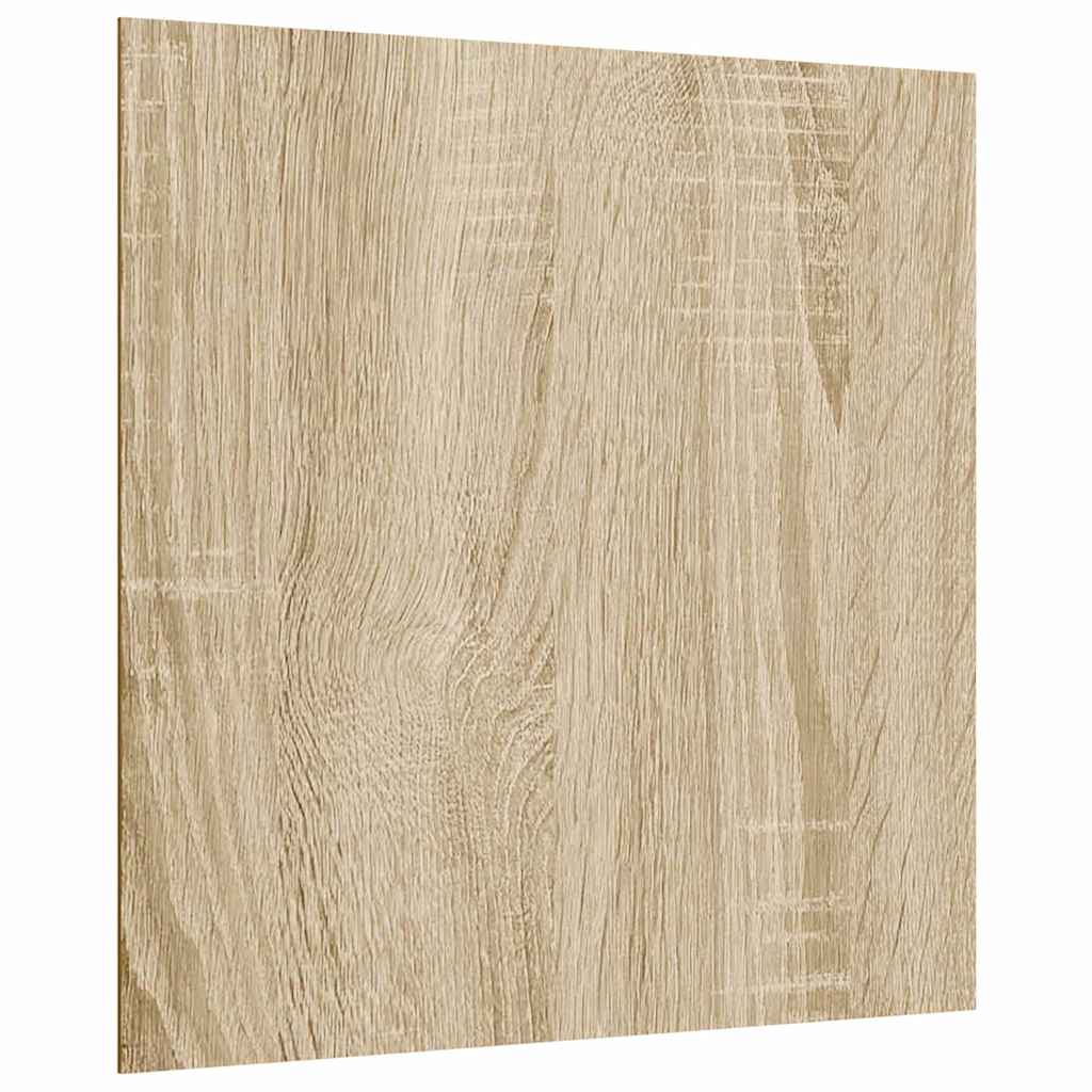 Vidaxl decorpanelen 50 pcs sonoma eiken 30 x 30 x 0,27 cm bewerkt hout