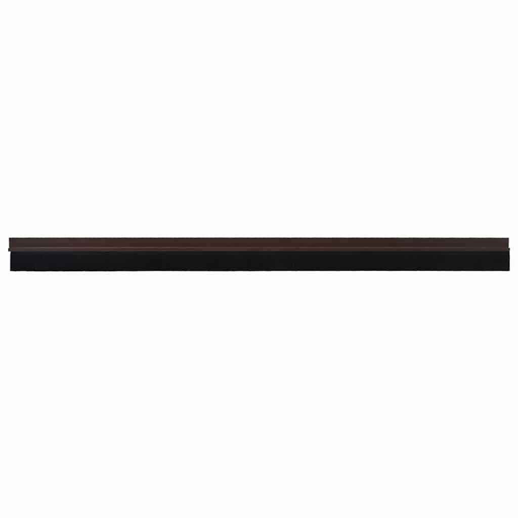 Vidaxl zelfklevende deurborstels 6 pcs bruin 100 cm aluminium legering