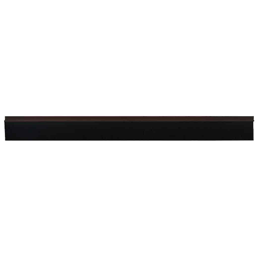 Vidaxl zelfklevende deurborstels 6 pcs bruin 100 cm aluminium legering