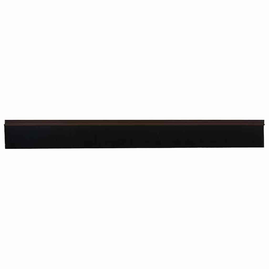 Vidaxl zelfklevende deurborstels 6 pcs bruin 100 cm aluminium legering