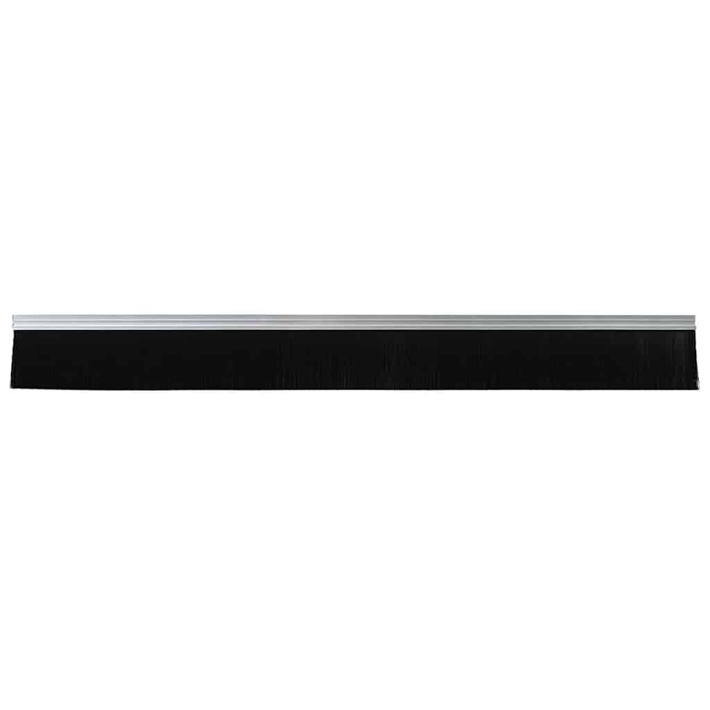 Vidaxl zelfklevende deurborstels 6 pcs zilver 100 cm