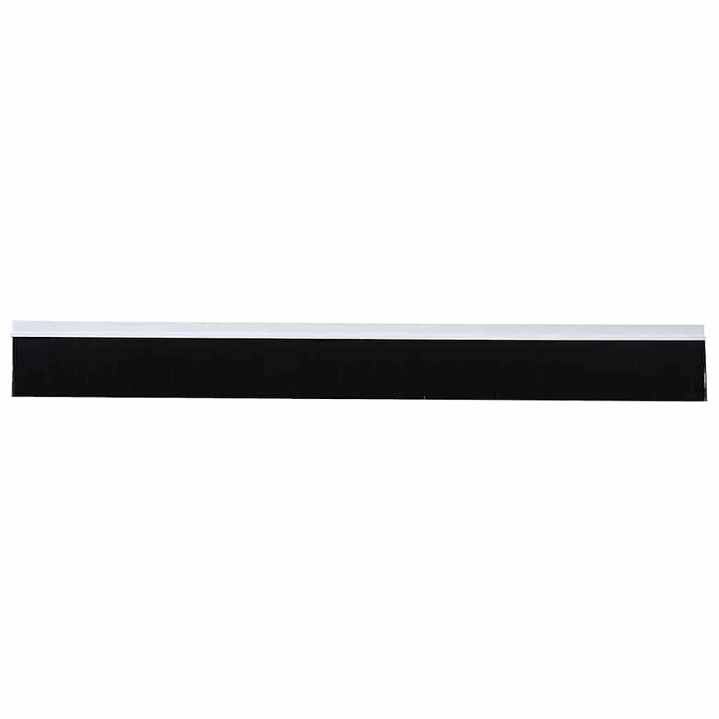 Vidaxl zelfklevende deurborstels 2 pcs wit 100 cm aluminium legering