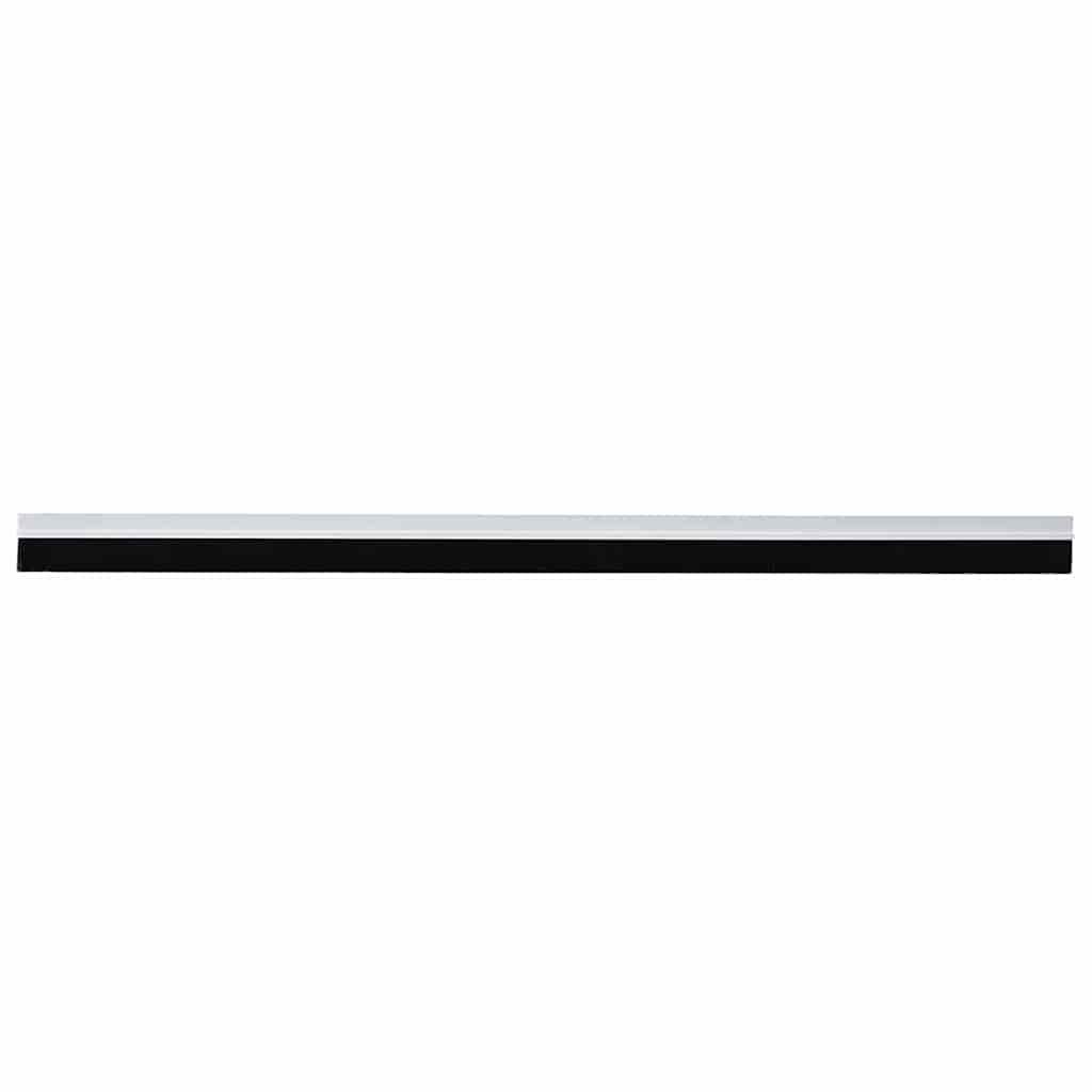 Vidaxl zelfklevende deurborstels 6 pcs wit 100 cm aluminium legering