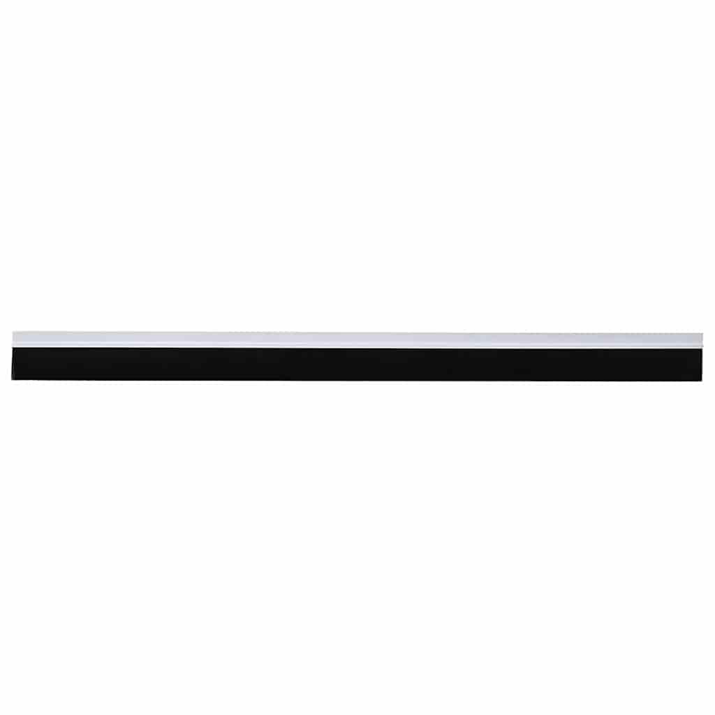 Vidaxl zelfklevende deurborstels 6 pcs wit 100 cm aluminium legering