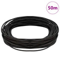 Vidaxl leren koord donkerbruin ø1,5 mm x 50 m leer