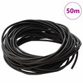 Vidaxl leren koord donkerbruin ø2,5 mm x 50 m leer