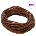 Vidaxl leren koord licht bruin ø2,5 mm x 10 m leer