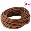Vidaxl leren koord licht bruin ø4 mm x 50 m leer