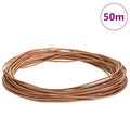 Vidaxl leren koord bruin ø1 mm x 50 m leer
