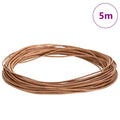 Vidaxl leren koord bruin ø1,5 mm x 5 m leer