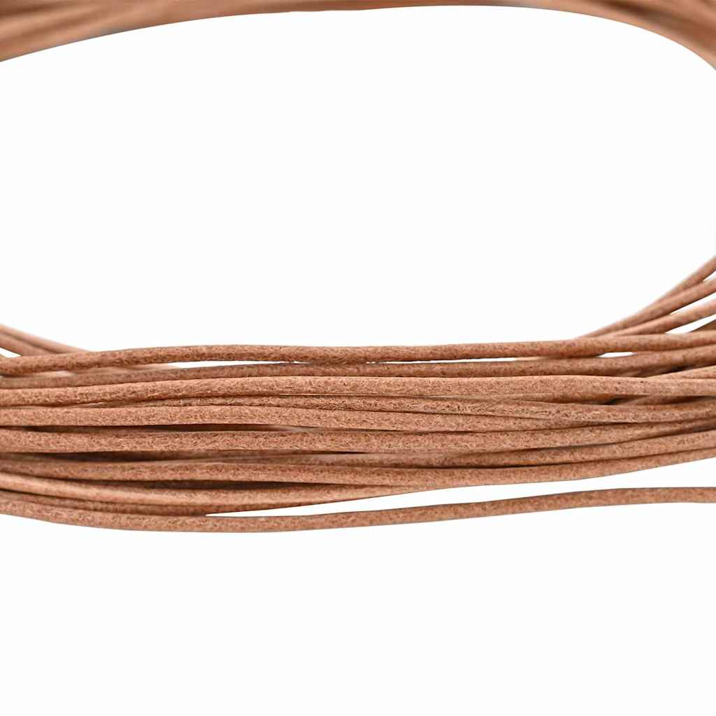 Vidaxl leren koord bruin ø1,5 mm x 50 m leer