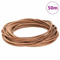 Vidaxl leren koord bruin ø5 mm x 50 m leer