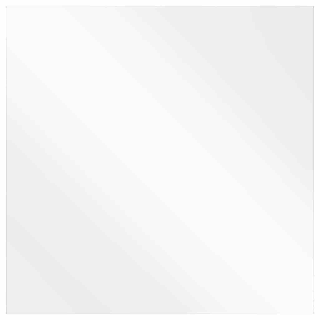 Vidaxl wandspiegel vierkant 50 x 50 cm gehard glas