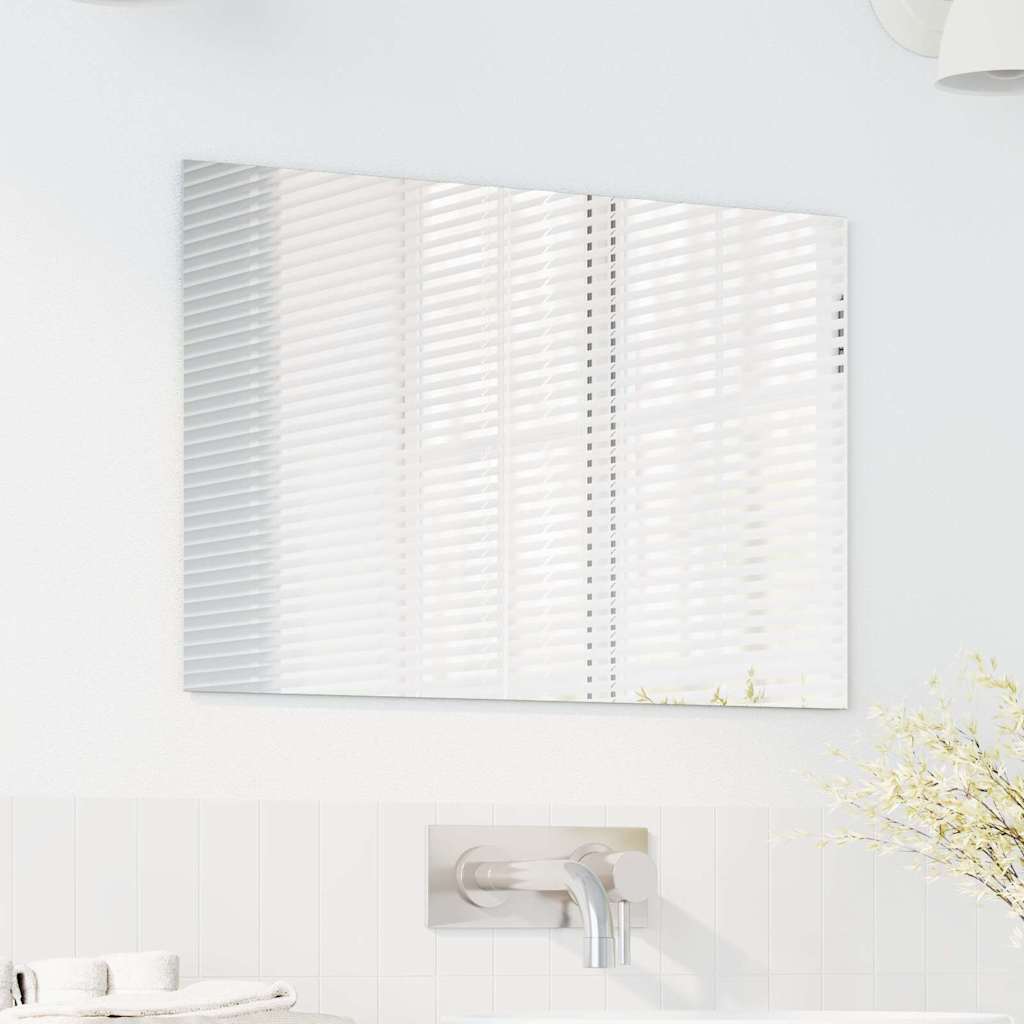 Vidaxl wandspiegel rechthoekig 60 x 40 cm gehard glas