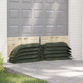 Vidaxl zandzakken 50 pcs groen 120 x 27 cm hdpe