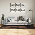 Vidaxl vloerkleden rechthoekig huarte bruin 170 x 120 cm polyester