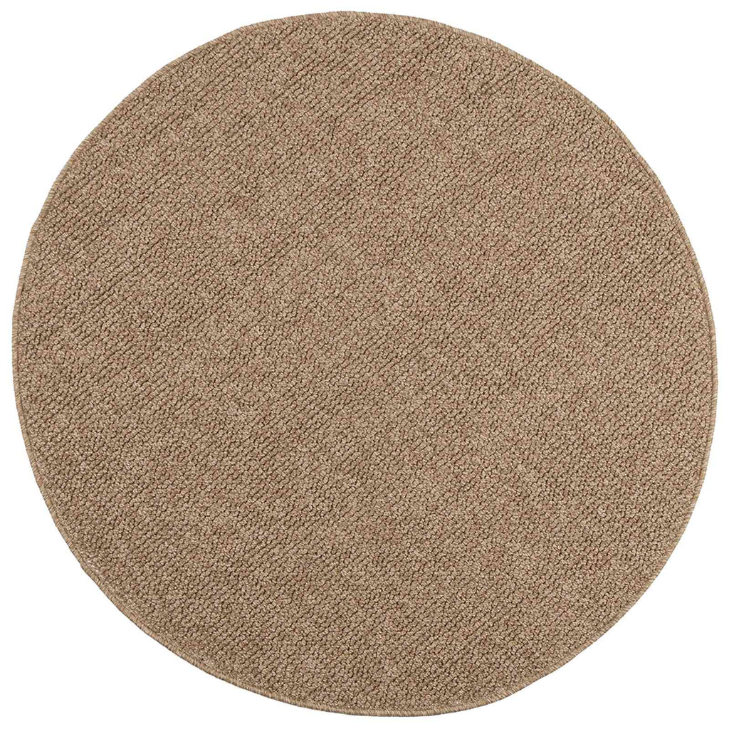 Vidaxl vloerkleden rond huarte naturel ø 160 cm polyester