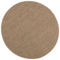 Vidaxl vloerkleden rond huarte naturel ø 160 cm polyester